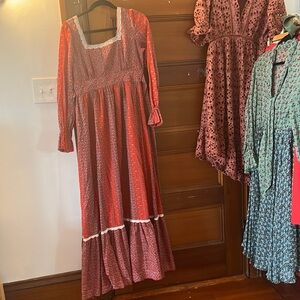 Vintage handmade maxi dress 1970’s